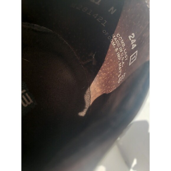 Munro "Revere" Chocolate Brown Leather Slip-On Pump #M281421 Women's 11 Narrow - Picture 9 of 16